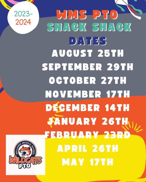 Snack Shack Dates
